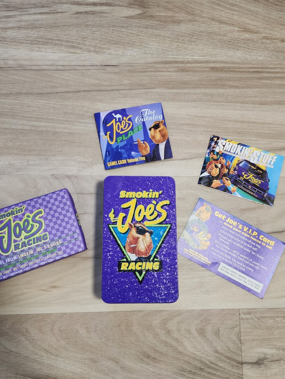 Camel JOES Vintage Matchbook Set